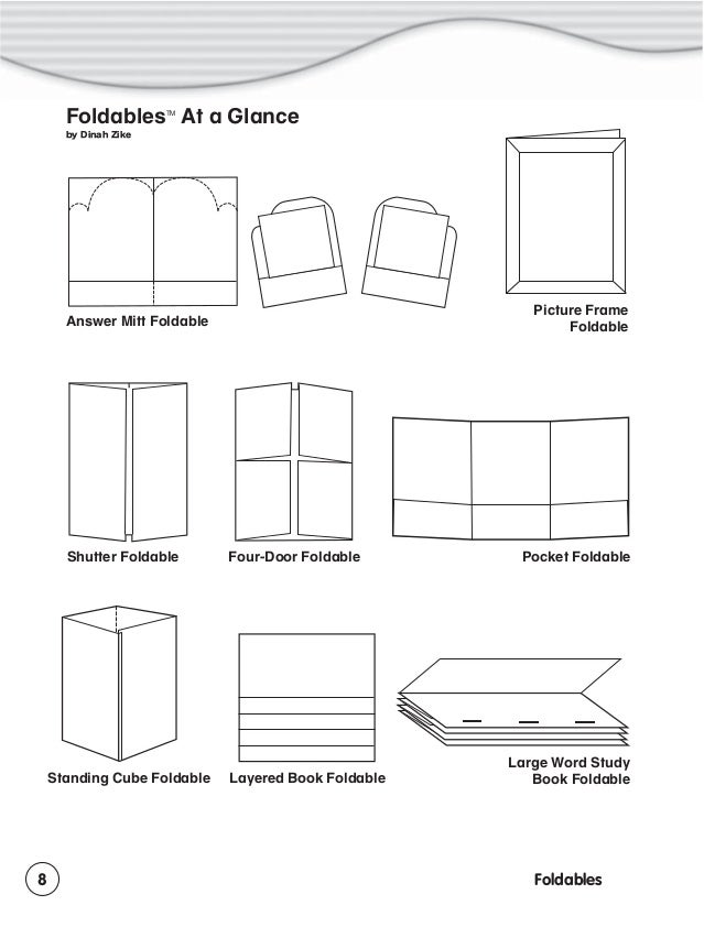 foldables rh slideshare net science foldable templates science foldable templates